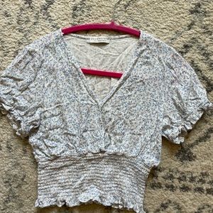 Paper crane crop top